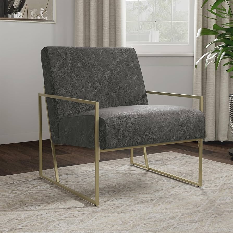 Amazon.com: eLuxurySupply Accent Chair - Modern Industrial